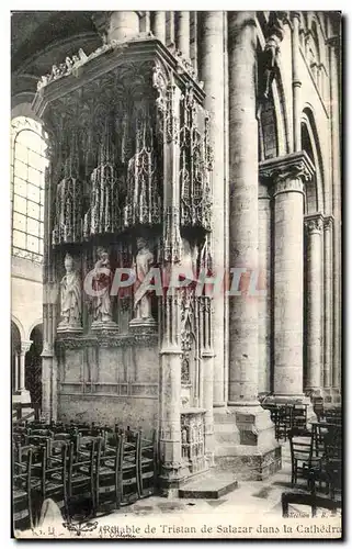 Cartes postales Sens Retable de Tristan de Salazar dans la Cathedrale