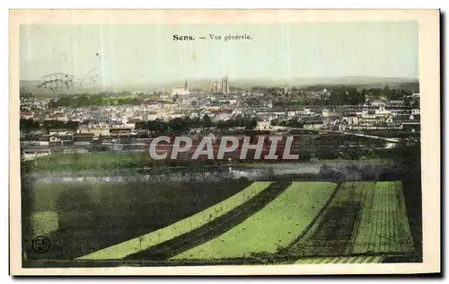 Cartes postales Sens Vue Generale