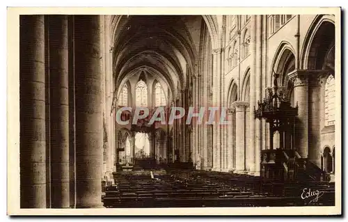 Cartes postales Sens Interieur de la Cathedrale