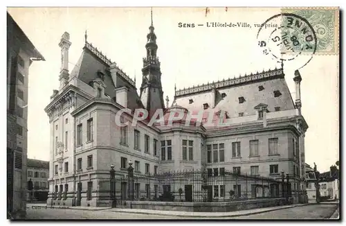 Cartes postales Sens L Hotel de Ville