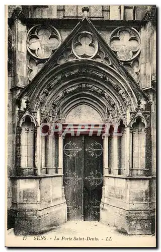 Cartes postales Sens La Porte Saint Denis