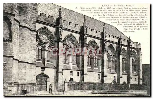 Cartes postales Sens Le palais Synodal