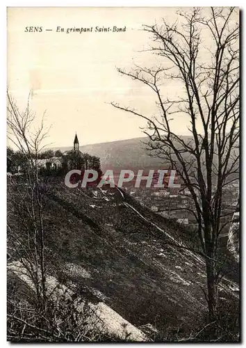 Cartes postales Sens En grimpant Saint Bond