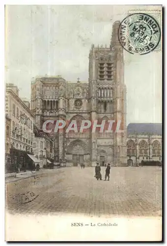 Cartes postales Sens La Cathedrale