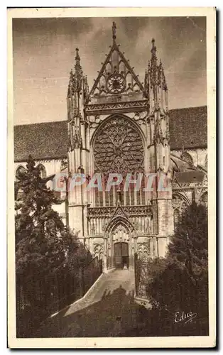 Ansichtskarte AK Sens Le Portail Sud de la Cathedrale dit Portail de Moise