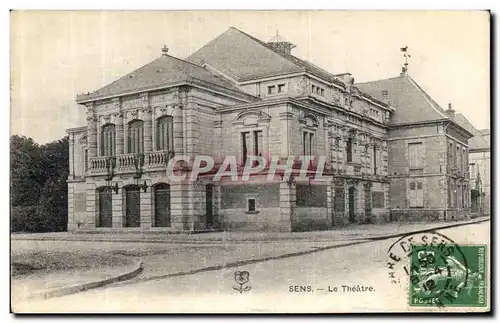 Cartes postales Sens Le Theatre