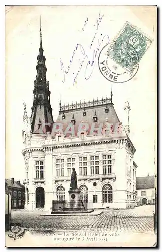 Cartes postales Sens Le Nouvel Hotel de ville