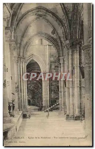 Cartes postales Vezealy Eglise de la Madeleine