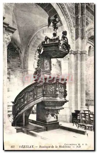 Ansichtskarte AK Vezealy Basilique de la Madeleine