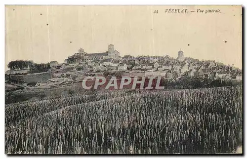 Cartes postales Vezelay Vue Generale