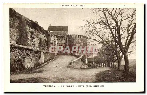 Cartes postales Vezelay La Porte Neuve