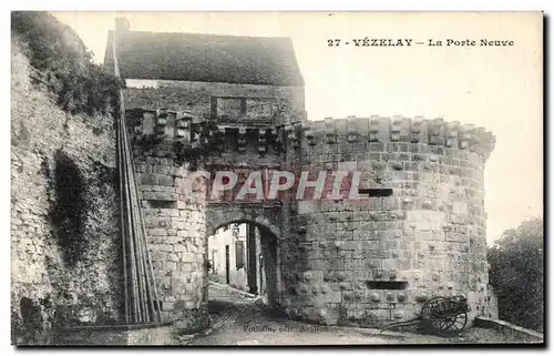 Cartes postales Vezelay La porte Neuve