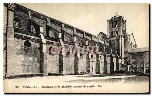 Cartes postales Vezelay Basilique de la Madeleine