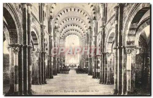 Cartes postales Vezelay Eglise de la Madeleine