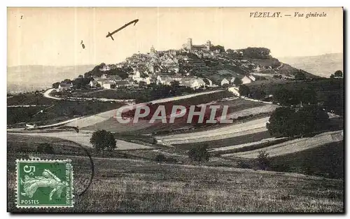 Cartes postales Vezelay Vue Generale