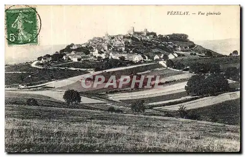 Cartes postales Vezelay Vue Generale