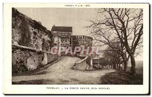 Cartes postales Vezelay La Porte Neuve