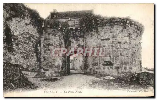 Cartes postales Vezelay La porte Neuve