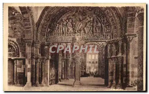 Cartes postales Vezelay Eglise De La Madeleine du Narthex et de la Nef