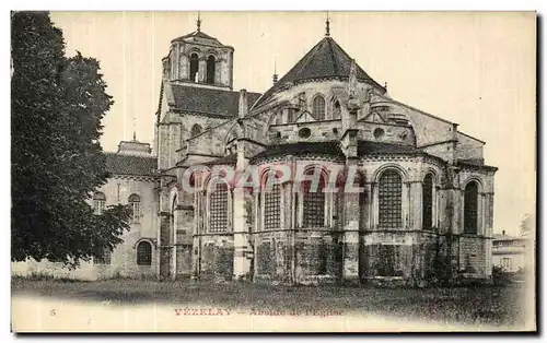 Cartes postales Vezelay Abside de L eglise