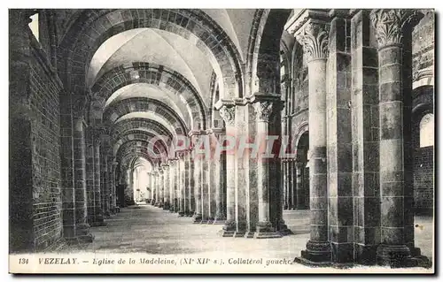 Ansichtskarte AK Vezelay Eglise de la Madeleine Colletral Gauche