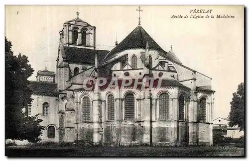 Ansichtskarte AK Vezelay Abside de l Eglise de la Madeleine