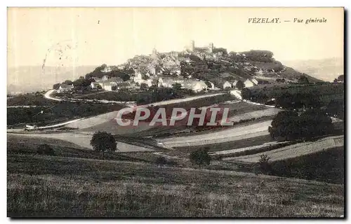 Cartes postales Vezelay Vue Generale