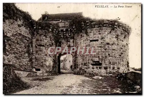 Cartes postales Vezelay La Porte Neuve