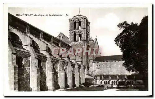 Cartes postales Vezelay Basilique de la Madeleince