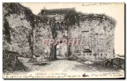 Cartes postales Vezelay La Porte Neuve