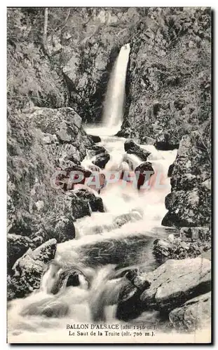 Cartes postales Ballon D Alsace Le Saut de la Truite