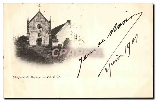 Cartes postales Paray le Moinal Chapelle de Romay