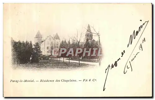 Cartes postales Paray le Moinal Residence des Chapelains