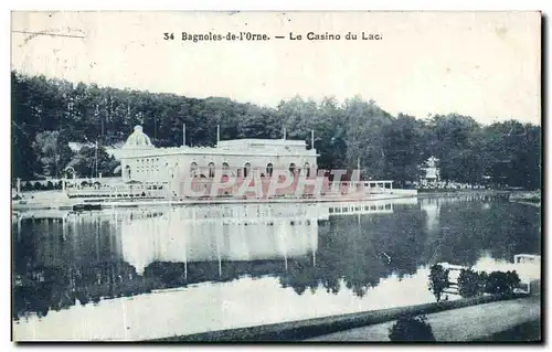 Cartes postales Environs De Bagnoles De L Orne Le Casino du Lac