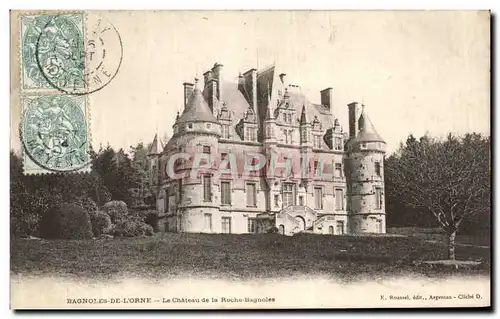 Cartes postales Bagnoles De L Orne Le Chatreau de la Roche Bagnoles