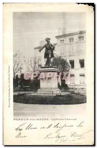 Cartes postales Verdun Sur Meuse La Place Chevert