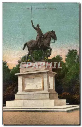 Cartes postales Metz Le Monument L Eglise