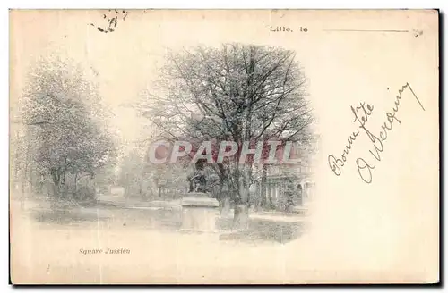 Ansichtskarte AK Square Jussieu Lille