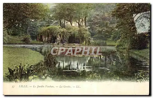 Cartes postales La Jardin Vauban La grotte