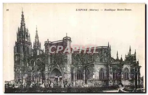 Cartes postales L Epine Basilique Notre Dame