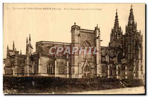 Cartes postales Lepine Marne Eglise Notre Dame de Lepine