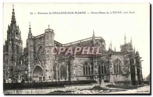 Ansichtskarte AK Notre Dame de L Epine Environs de Chalons sur Marne