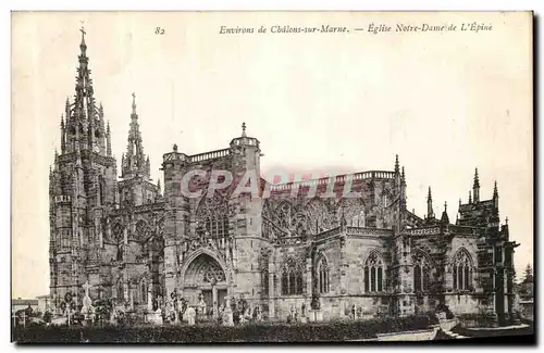 Ansichtskarte AK Eglise Notre Dame de L Epine