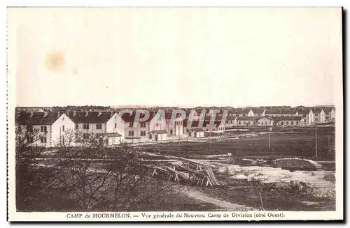 Cartes postales Camp de Mourmelon Vue Generale du Nouveau Camp de Division Militaria