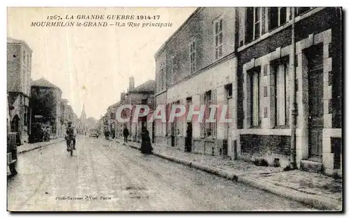 Cartes postales Mourmelon Le Grand La Rue principale