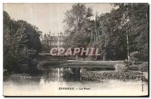 Cartes postales Epernay Le Parc