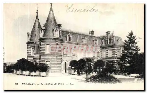 Cartes postales Epernay Le Chateau de Pekin