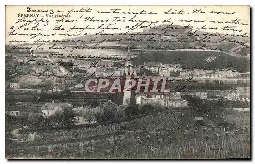 Cartes postales Epernay Vue generale