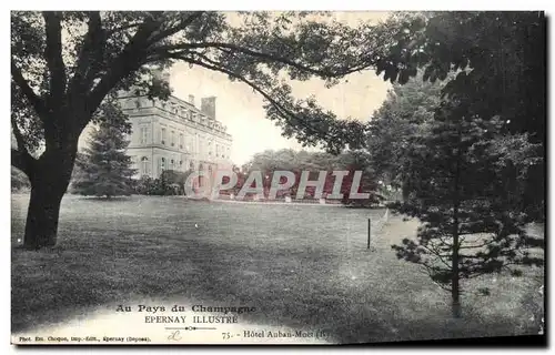 Ansichtskarte AK Au Pays du Champgne Epernay Hotel Auban moet