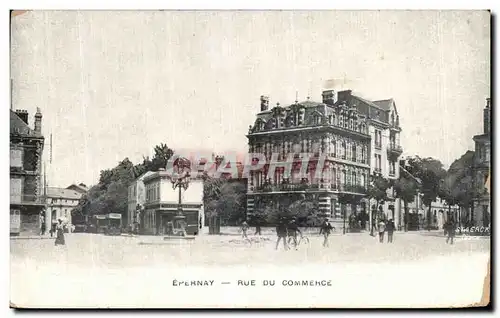 Cartes postales Epernay Rue Du Commerce